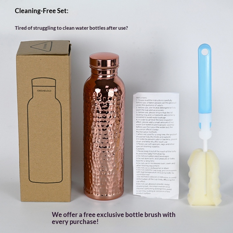 Cold Brew Jar - Dzbanek na wodę miedziany, platerowany miedzią,