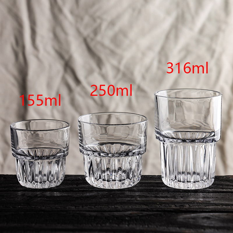 Coffee Tea Tumbler - 155ml/250ml/316ml Kubek do kawy Żaroodporne szklane