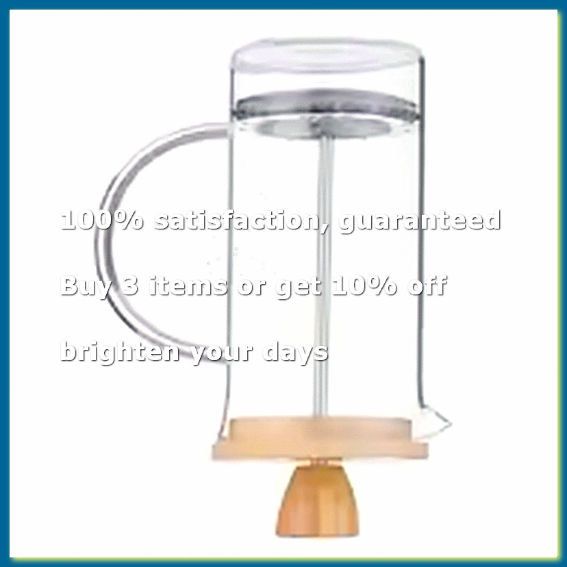 French Press Glass - Kawiarka French Press z filtrem, szklana