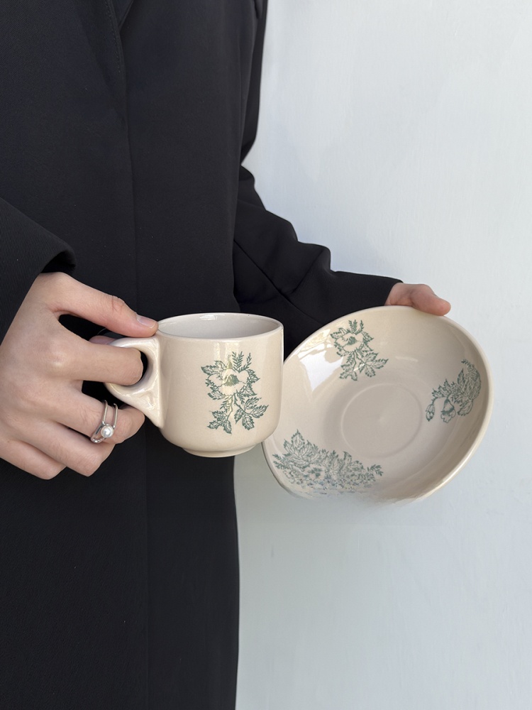 Coffee Leaves Tea - Limitowana Edycja Vintage Ceramiczny Kubek do
