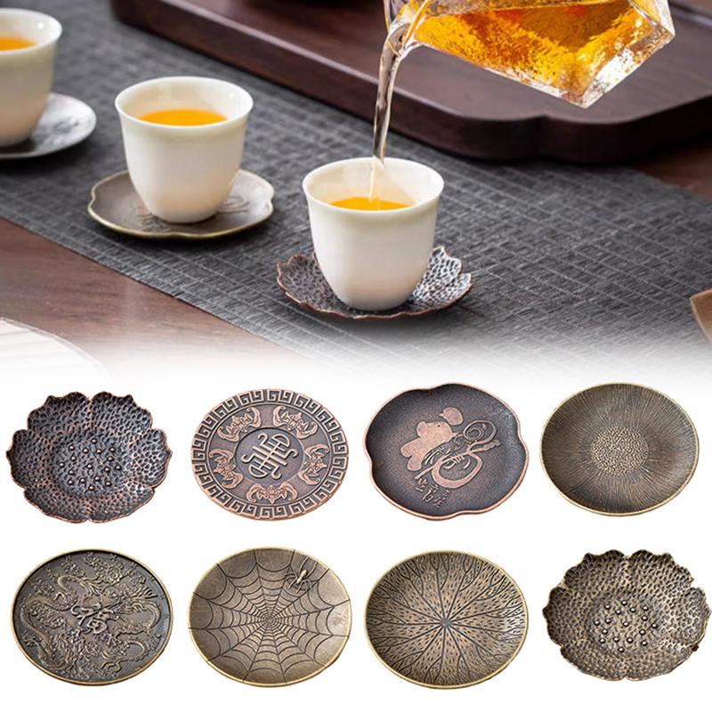 Coffee Tea Uses - Podkładki ze stopu metali w stylu