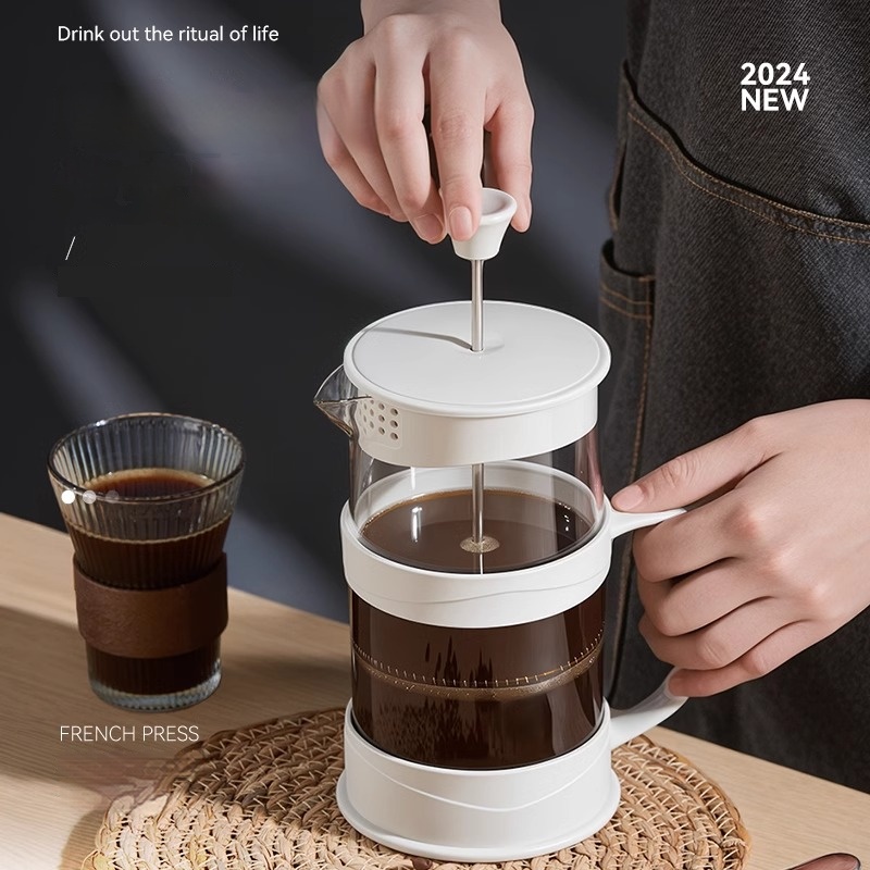 French Press Glass - GIANXI prasa ręczna ekspres do kawy