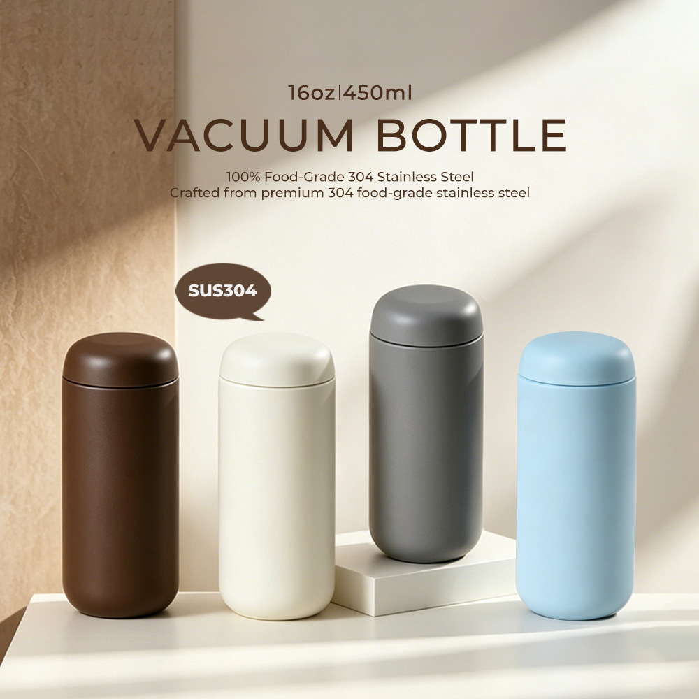 French Press Glass - Termos na wodę 450 ml z