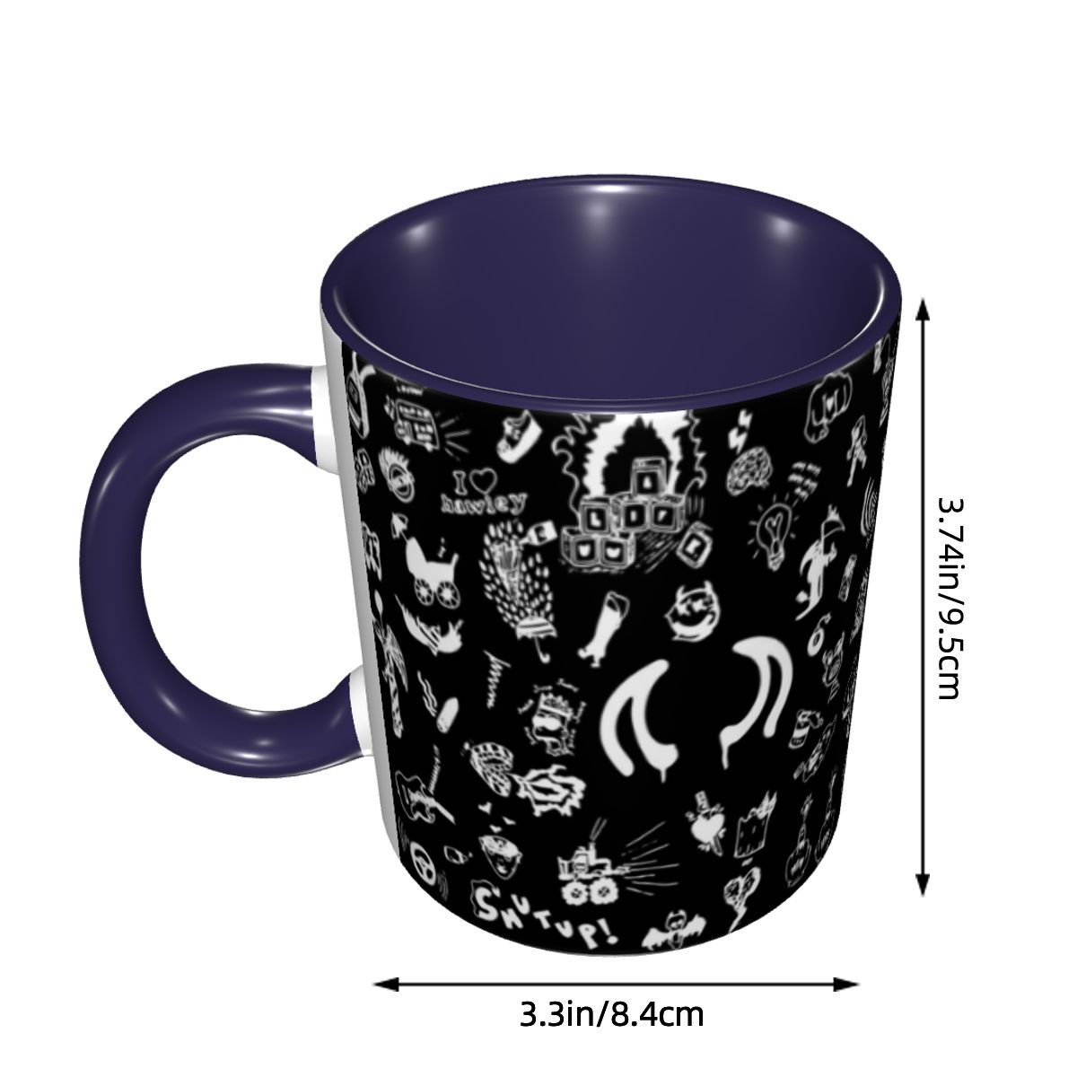 Kubek z rysunkami Yungblud, śm – Coffee Tea Drawing recenzja i cena