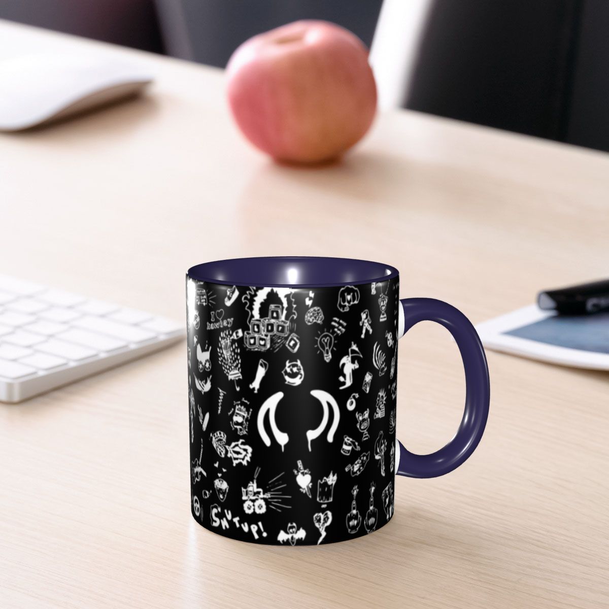 Kubek z rysunkami Yungblud, śm – Coffee Tea Drawing recenzja i cena