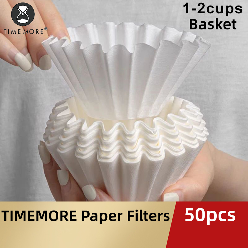 TIMEMORE 1-2Cups Basket Coffee – Coffee Tea Paper Cups recenzja i cena