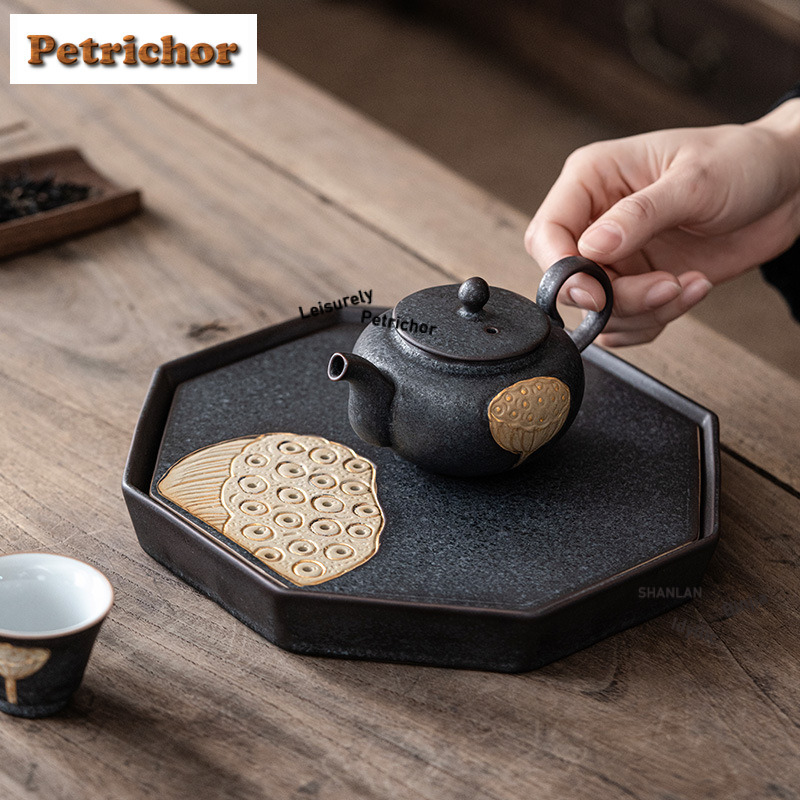 Złoty Talerz do Herbaty w Kszt – Coffee Tea Drawing recenzja i cena