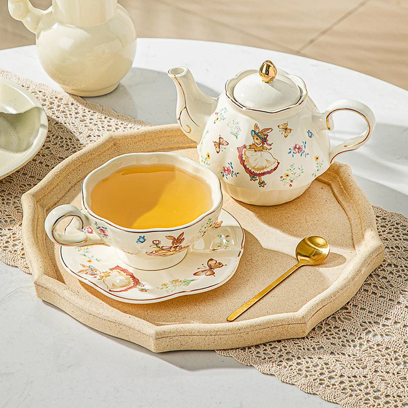 Ceramiczny czajnik z motywem k – Coffee Tea Drawing recenzja i cena