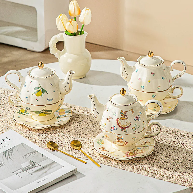 Ceramiczny czajnik z motywem k – Coffee Tea Drawing recenzja i cena