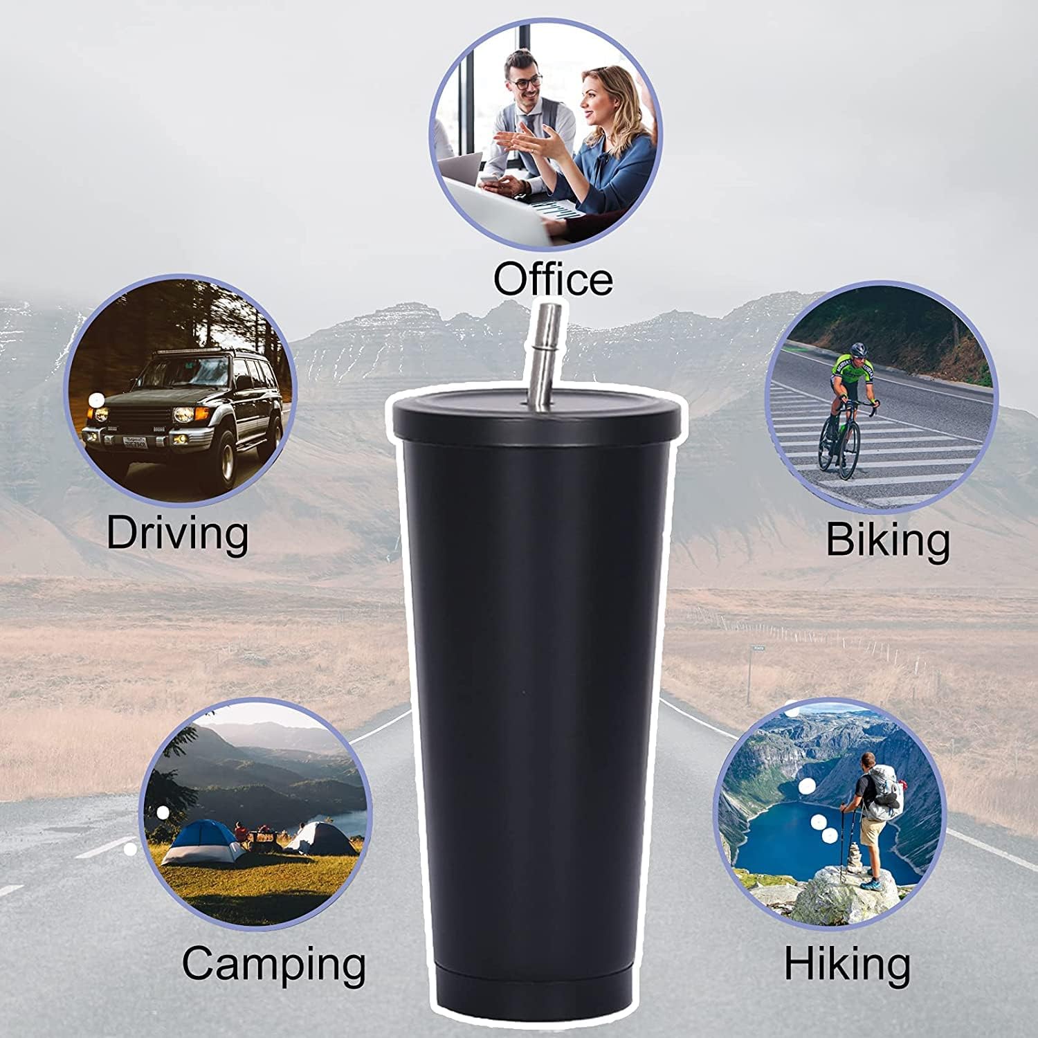 Kubek termiczny z podwójnymi ś – Coffee Tea Tumbler recenzja i cena