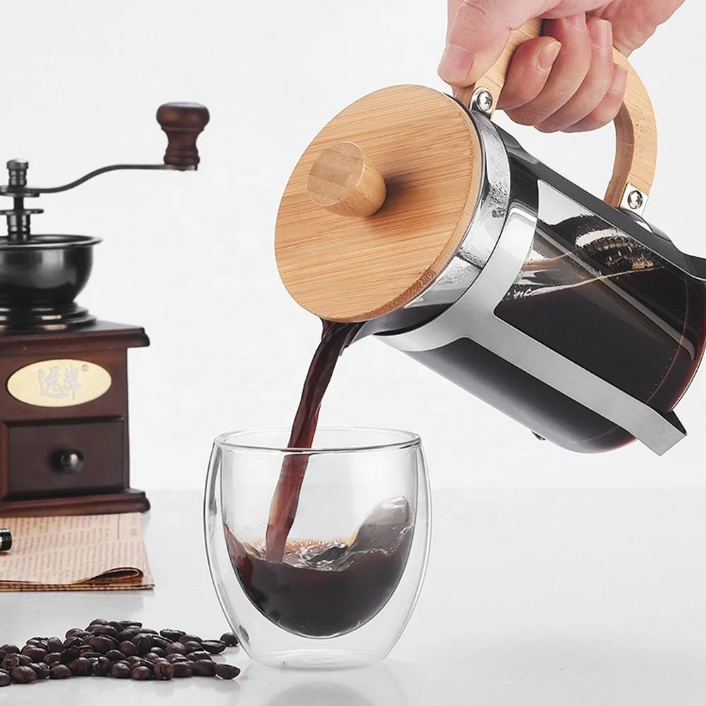 350/600ml Stalowe dzbanki do p – French Press Glass recenzja i cena