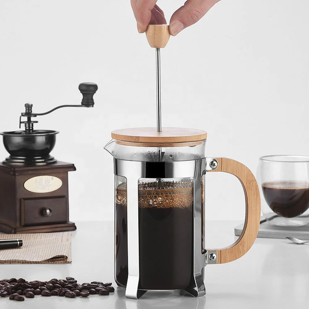 350/600ml Stalowe dzbanki do p – French Press Glass recenzja i cena