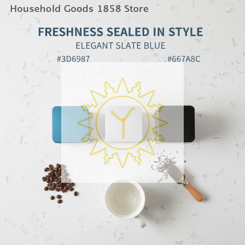 Pojemnik na kawę, herbatę, cuk – Coffee Tea Bean Leaf recenzja i cena