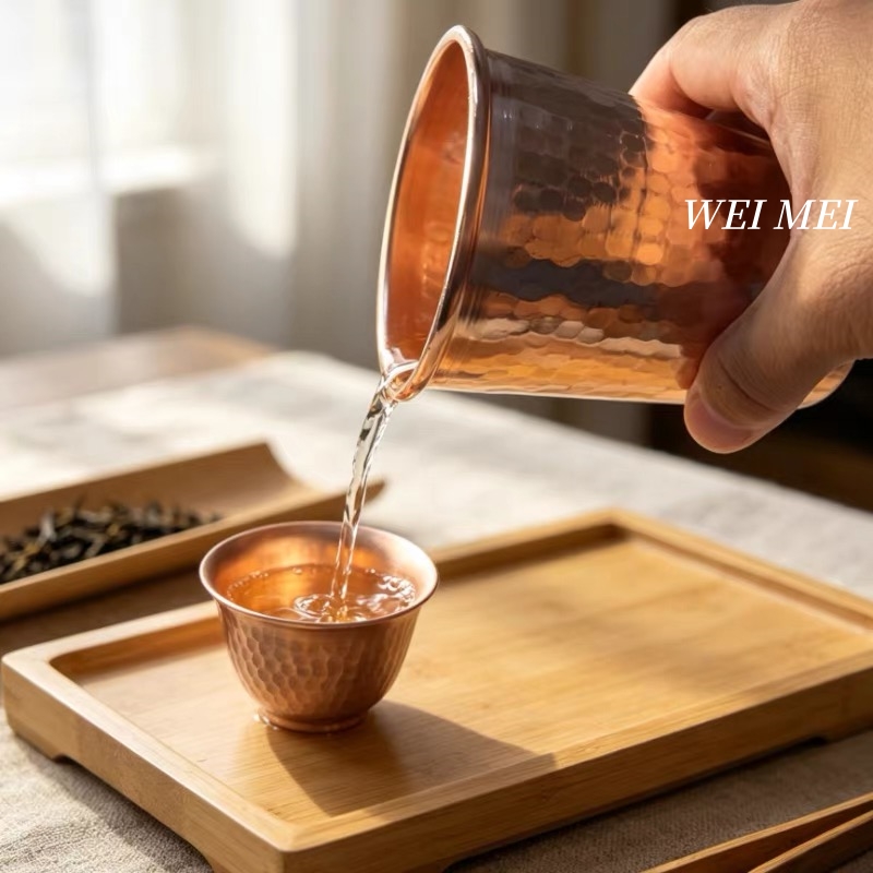 Ręcznie wykonany miedziany kub – Juice Tea Coffee recenzja i cena