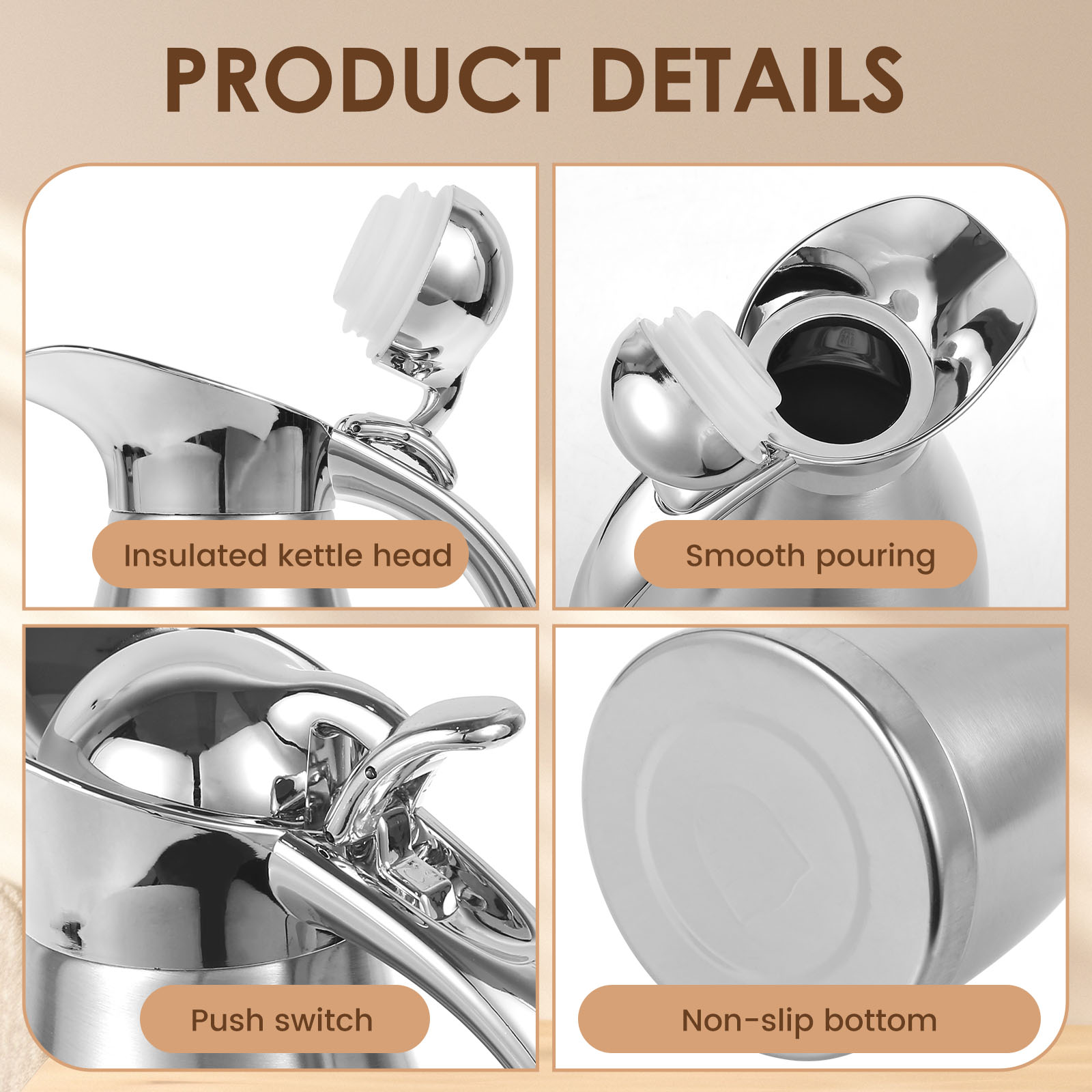 Termos kuchenny 2000ml, dzbane – Coffee Tea Water Heater recenzja i cena