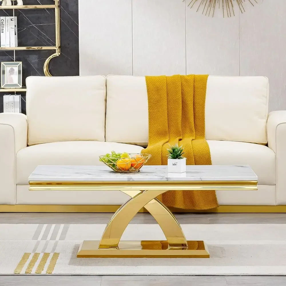 Luksusowy biały marmurowy stol – Coffee Or Tea Please recenzja i cena
