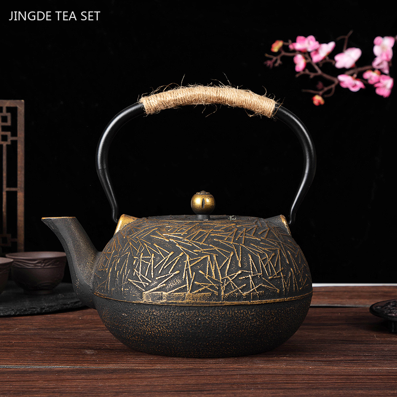 900ml dostosowana żeliwna dzba – Cast Iron Teapot recenzja i cena