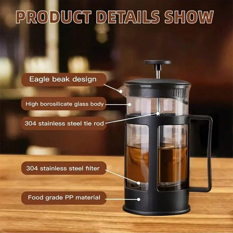 French Press do Kawy z Filtrem – French Press Glass recenzja i cena