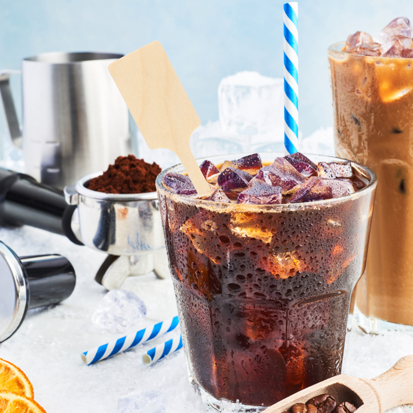 100 szt. drewnianych mieszadeł – Juice Tea Coffee recenzja i cena