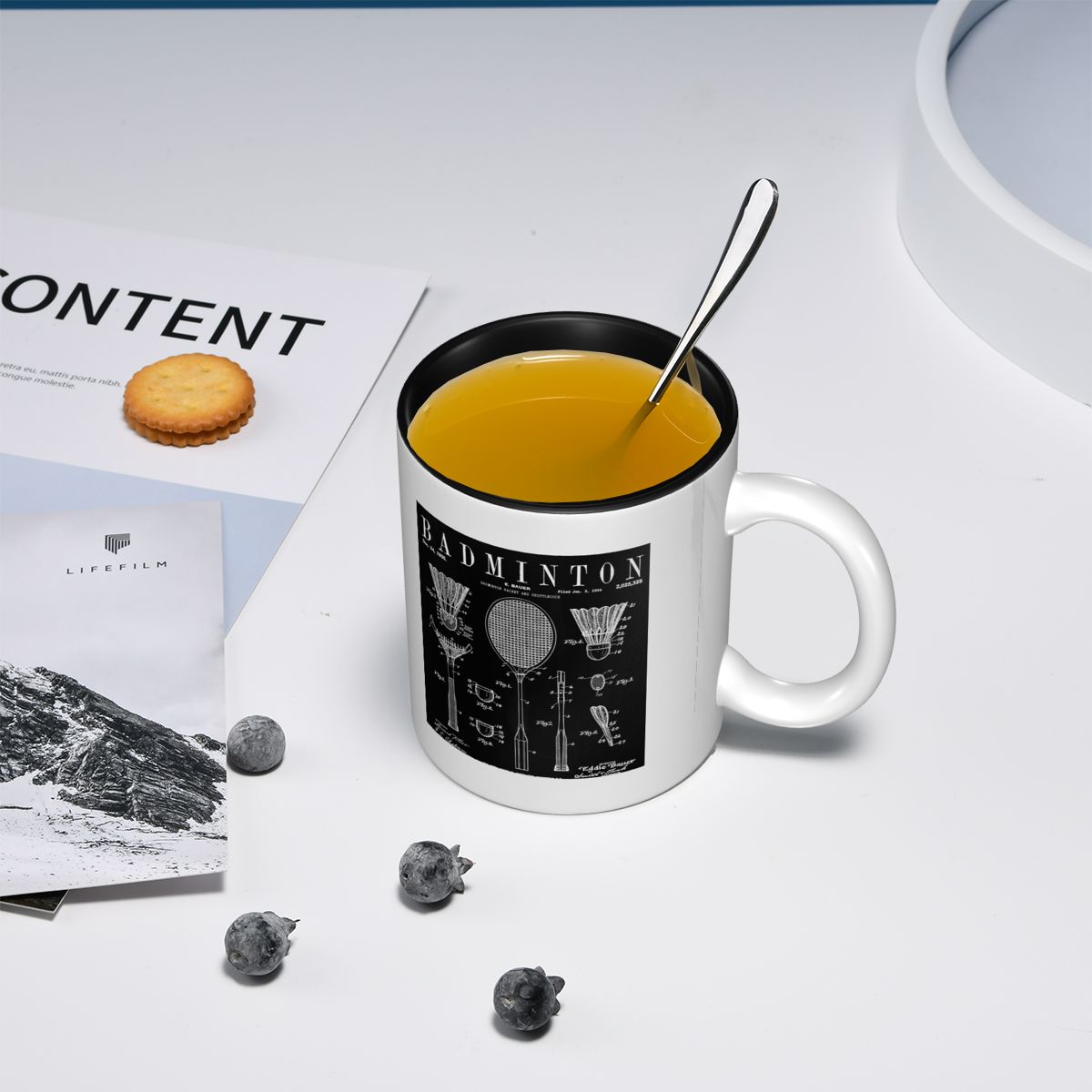 Kubek z nadrukiem starego pate – Coffee Tea Drawing recenzja i cena