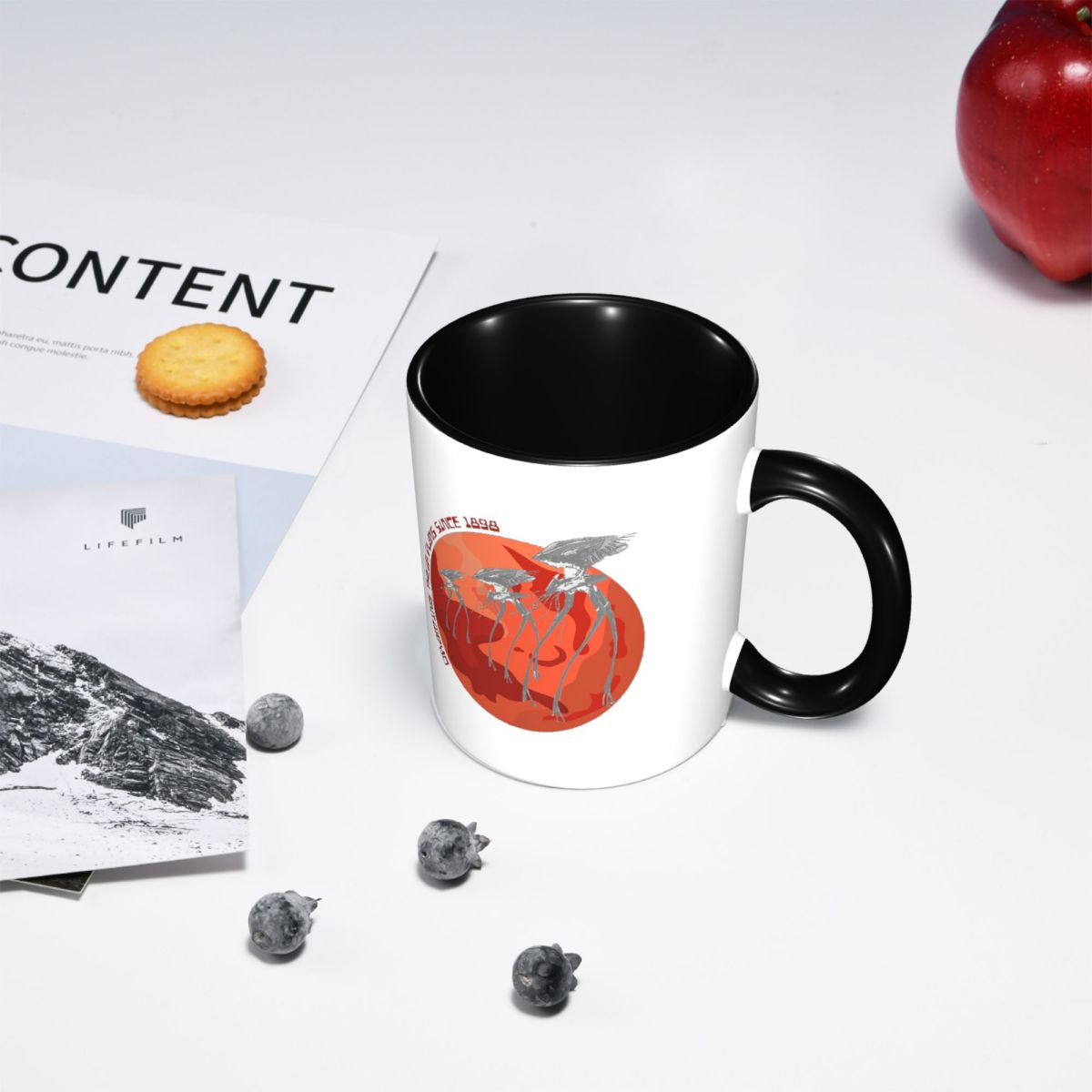Kubek Wojna Między Współmiarny – Coffee Tea Drawing recenzja i cena