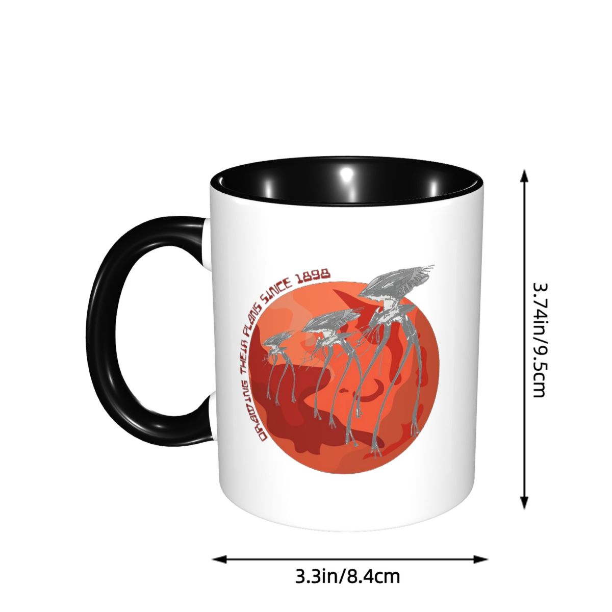 Kubek Wojna Między Współmiarny – Coffee Tea Drawing recenzja i cena