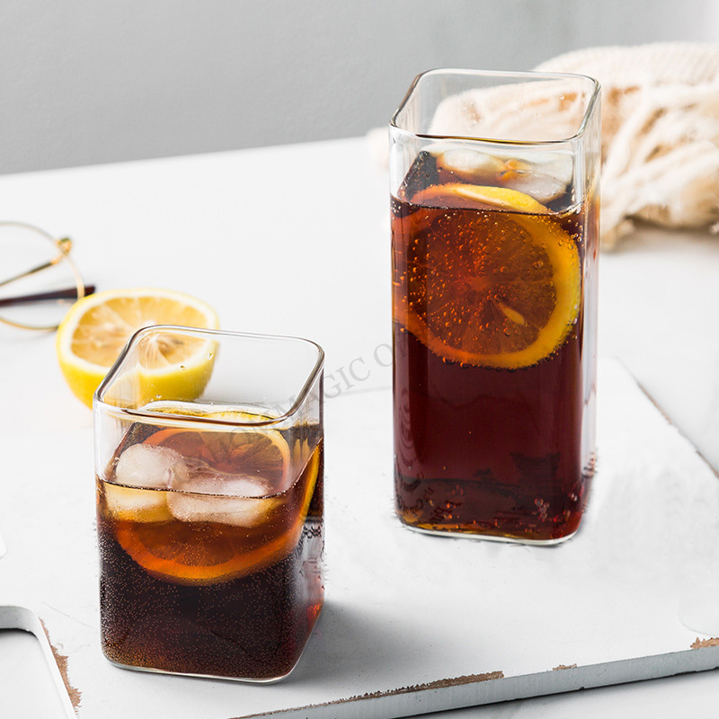 6/4/2/1 sztuk kwadratowe szkla – Juice Tea Coffee recenzja i cena