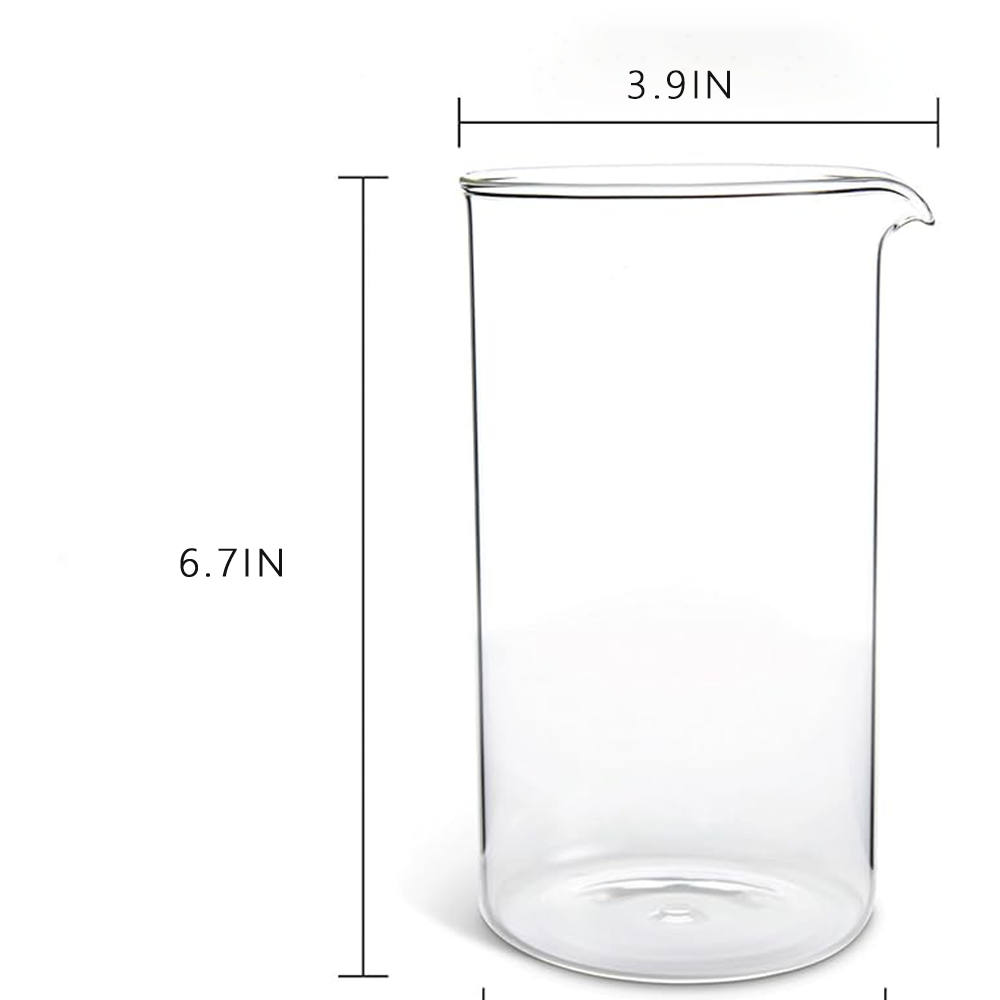 Uniwersalny zamiennik szklanki – French Press Glass recenzja i cena