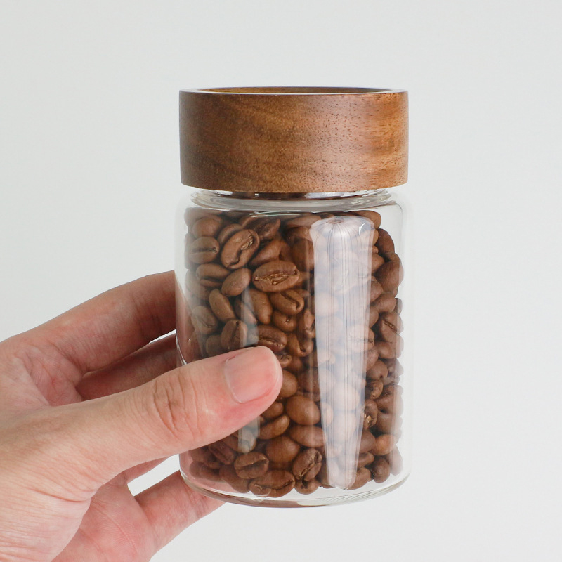 Szklana tuba na kawy z drewnia – Coffee Tea Tumbler recenzja i cena