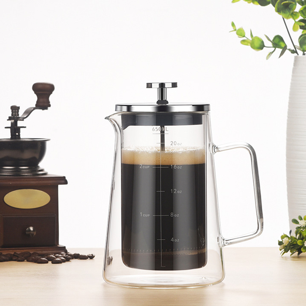 Dwuwarstwowy ekspres do kawy F – French Press Glass recenzja i cena