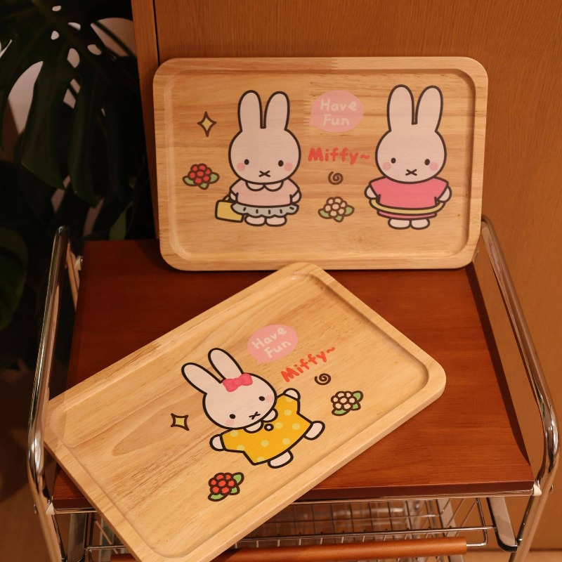 Talerz drewniany Miffy Rabbit  – Coffee Tea Uses recenzja i cena