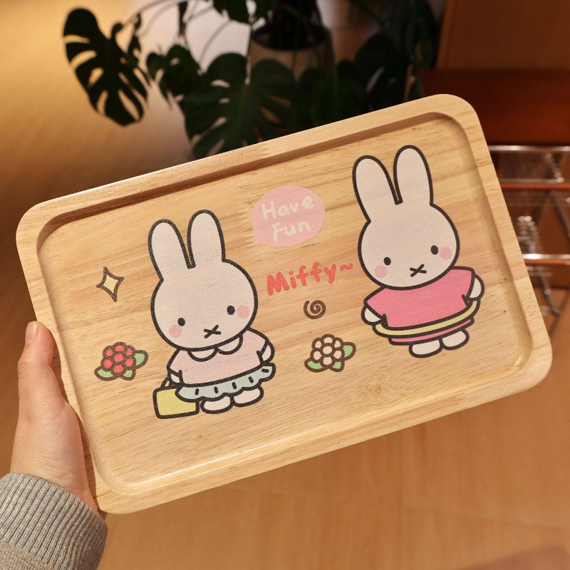 Talerz drewniany Miffy Rabbit  – Coffee Tea Uses recenzja i cena