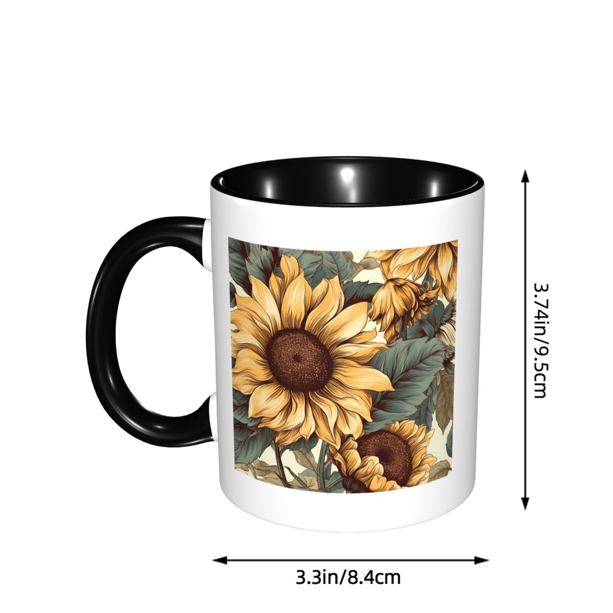 Złoty Klaster Słoneczników Vin – Coffee Tea Drawing recenzja i cena