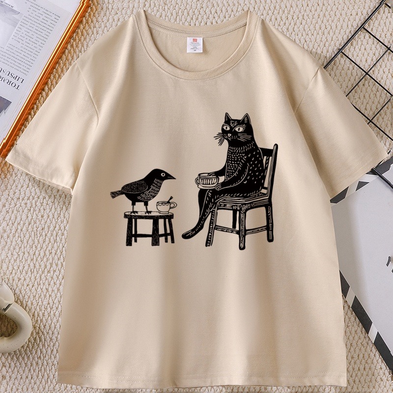 Koszulka z grafiką Kawa i Herb – Coffee Tea Drawing recenzja i cena
