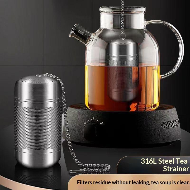 Sitko do herbaty ze stali nier – Coffee Leaves Tea recenzja i cena