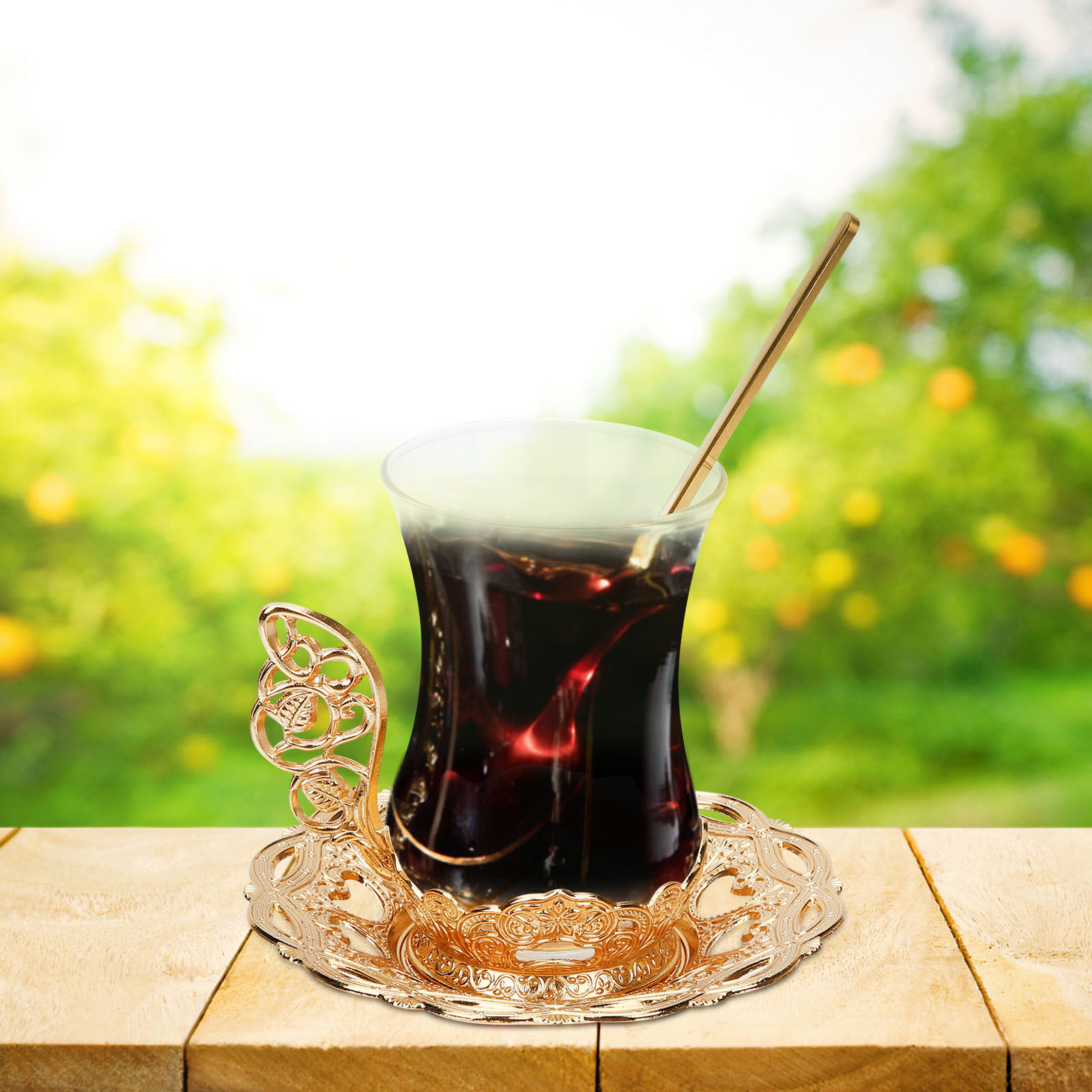 Zestaw szklanych filiżanek do  – Juice Tea Coffee recenzja i cena