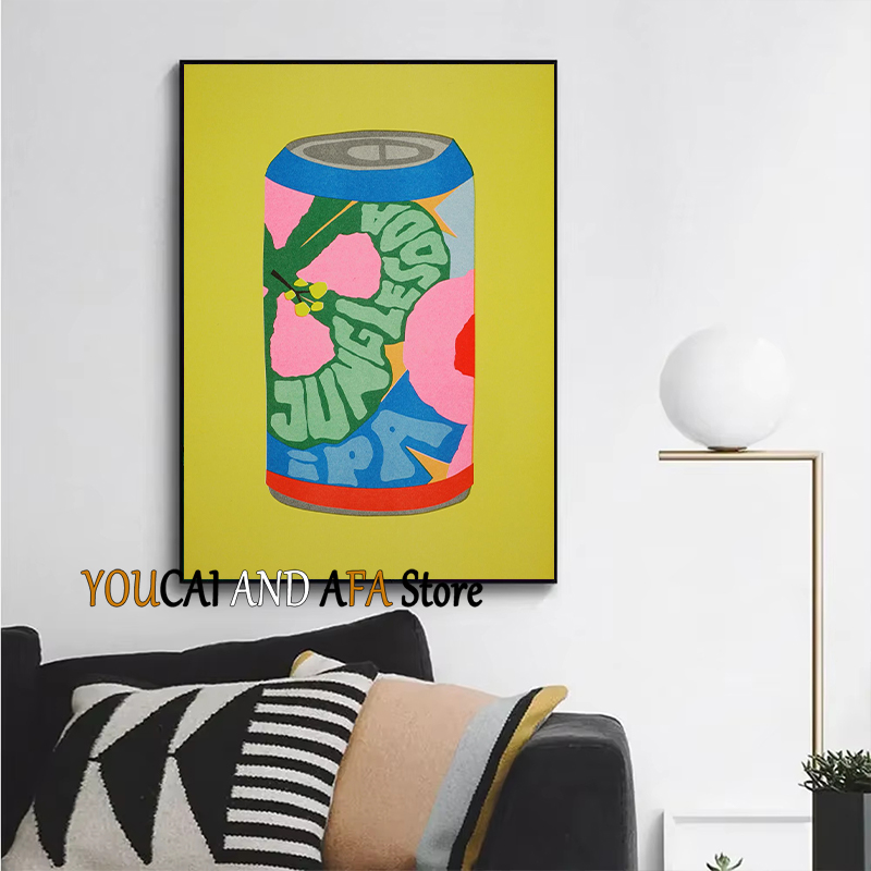 Abstrakcyjne Napoje Mleko Sok  – Coffee Tea Drawing recenzja i cena