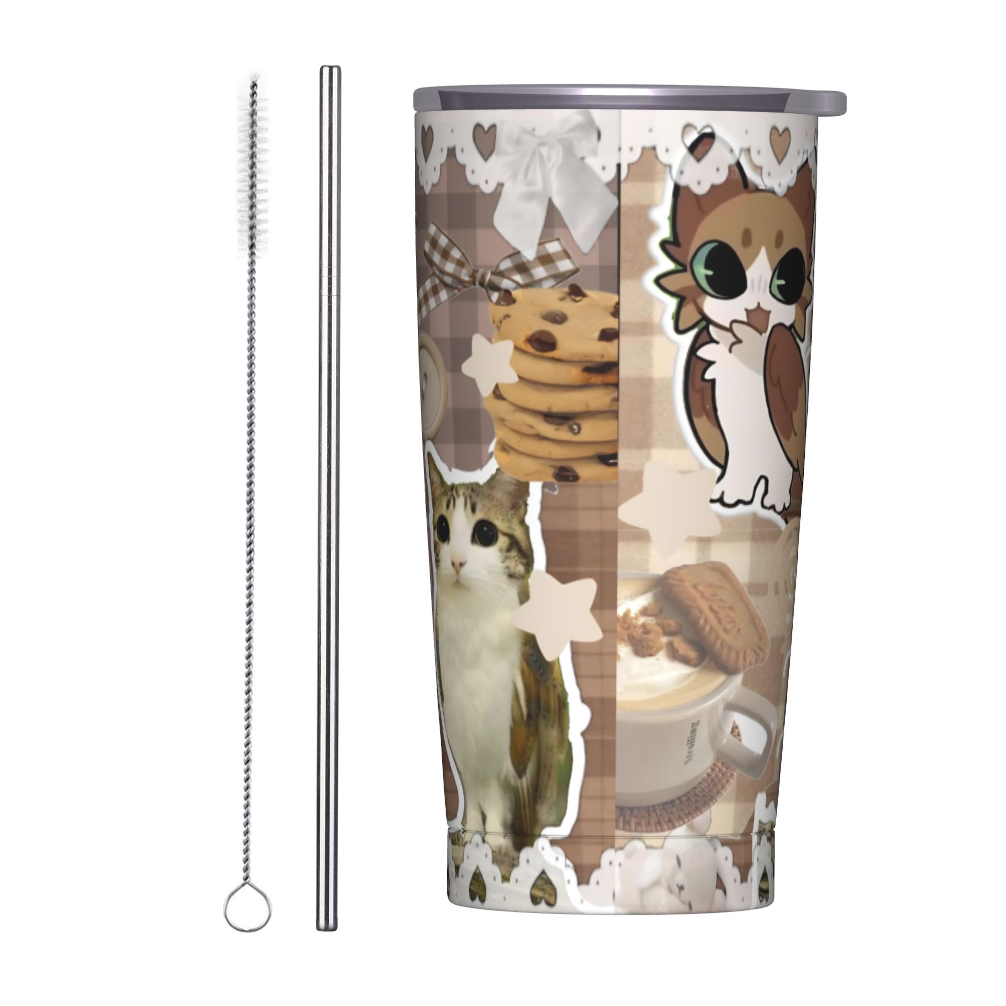 Uroczy Kubek Termiczny z Motyw – Coffee Tea Tumbler recenzja i cena