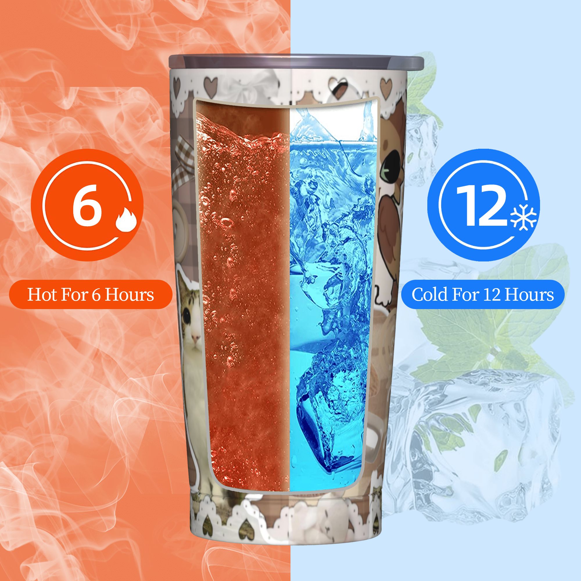 Uroczy Kubek Termiczny z Motyw – Coffee Tea Tumbler recenzja i cena